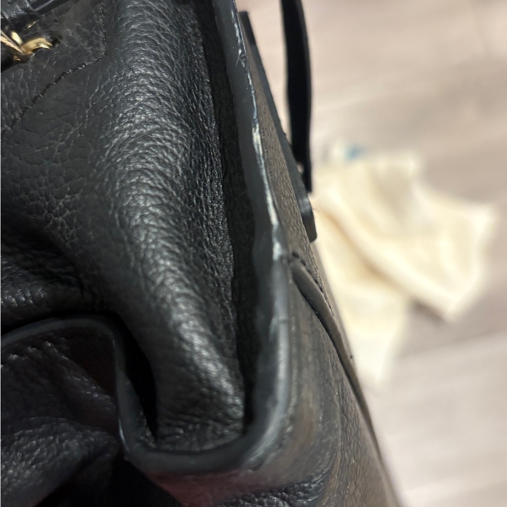 TORY BURCH Large Pebble Grain Leather Tote Bag - Picture 4 of 14